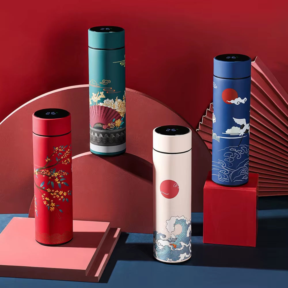 SmartSip™- Insulated Water Bottle + Temperature Display